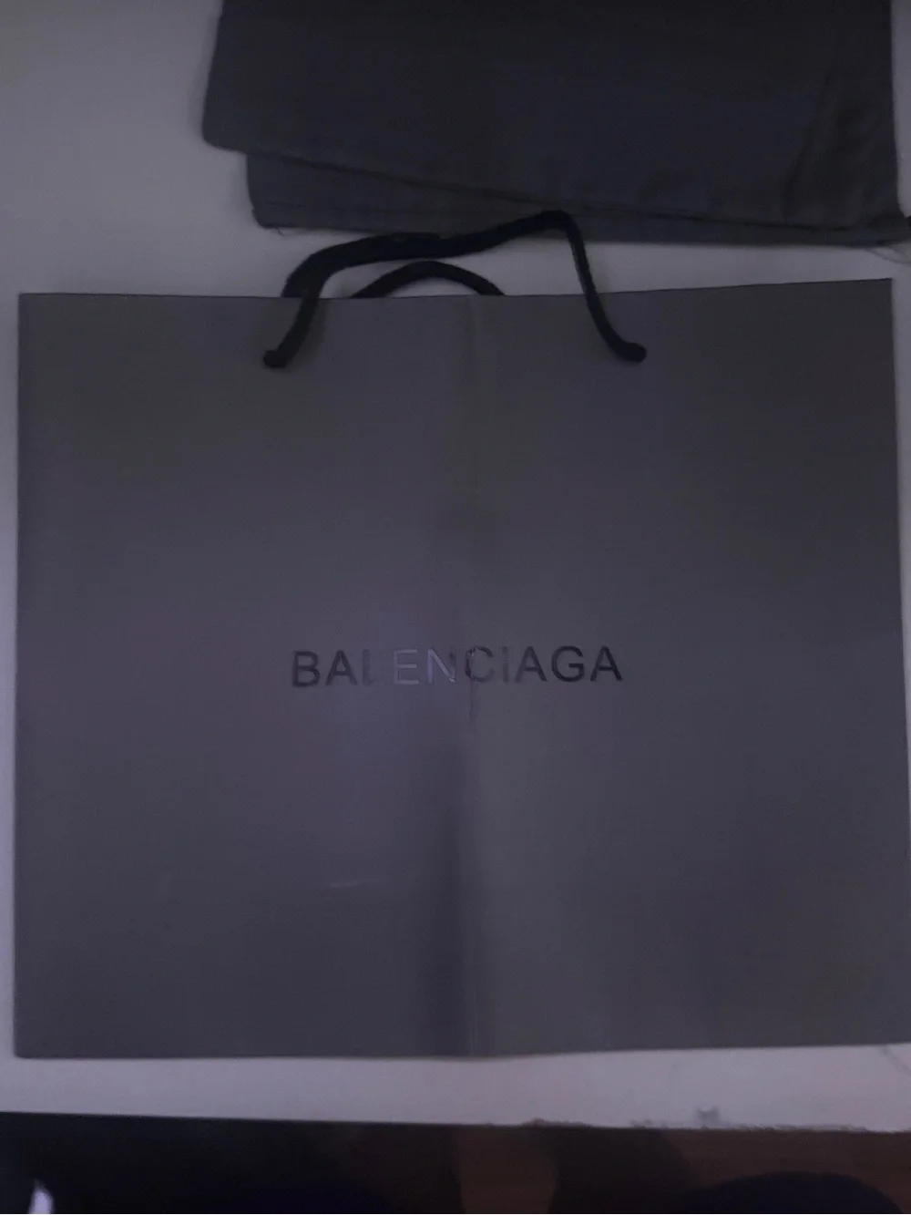 Balenciaga Black Logo Shoe Box